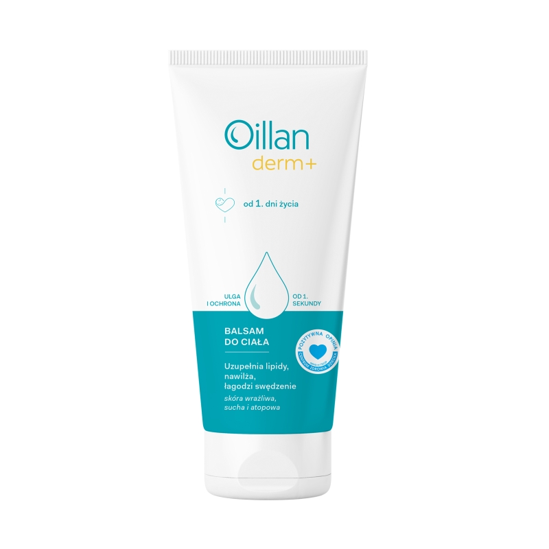 Oillan derm +, balsam do ciała, 200 ml