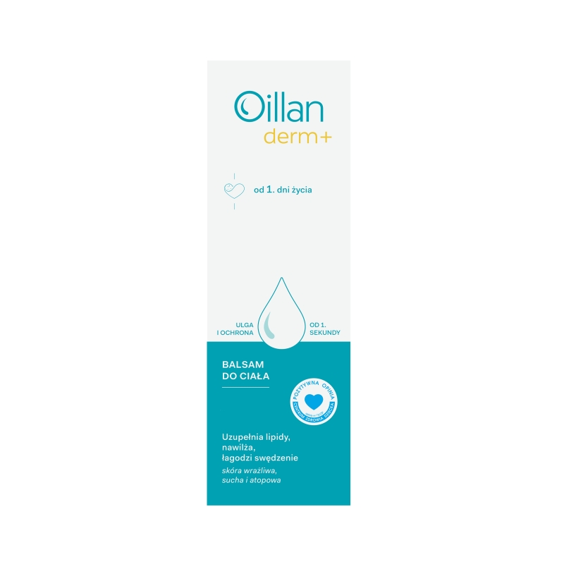 Oillan derm +, balsam do ciała, 200 ml