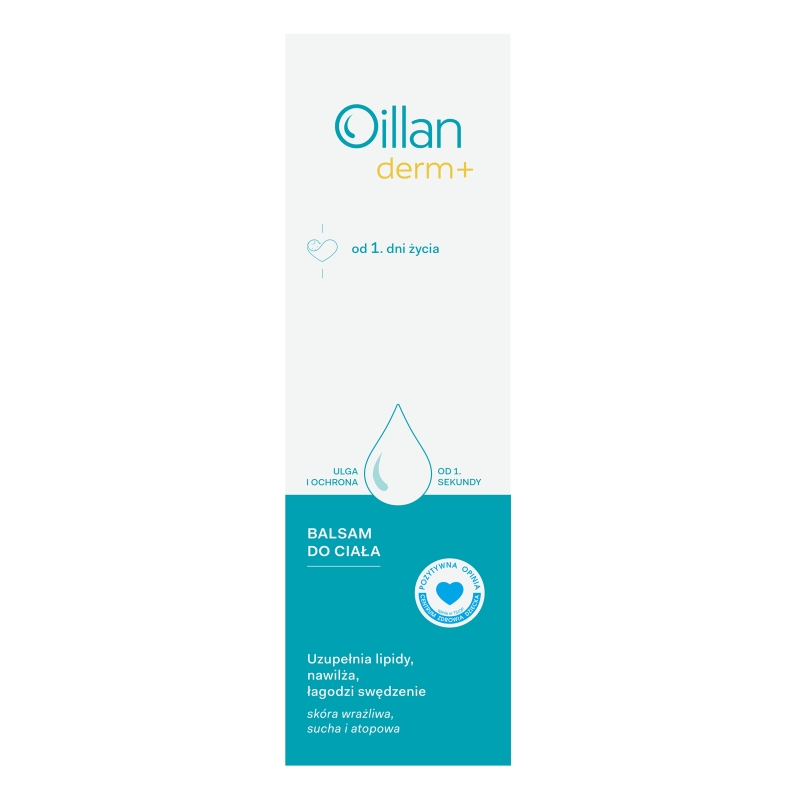 Oillan derm + balsam do ciała, 400 ml