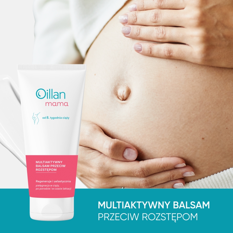 Oillan mama, balsam multiaktywny przeciw rozstępom, 200 ml