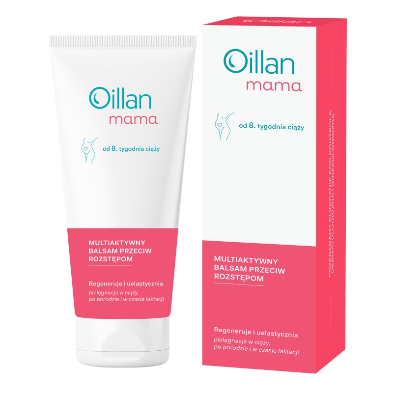 Oillan mama, balsam multiaktywny przeciw rozstępom, 200 ml