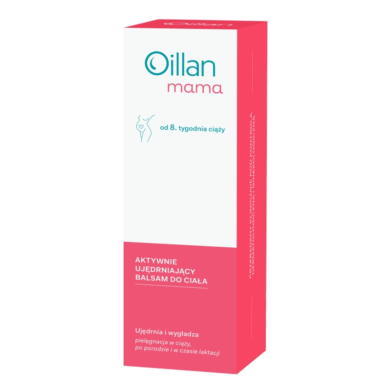 Oillan mama, balsam aktywny, ujędrniający do ciała, 200 ml