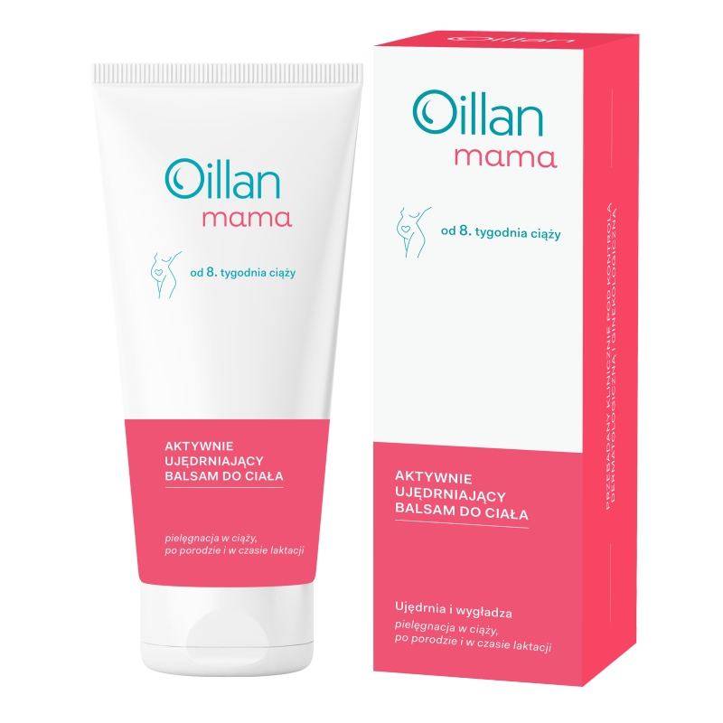 Oillan mama, balsam aktywny, ujędrniający do ciała, 200 ml