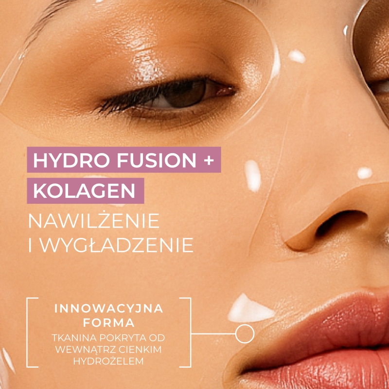 L'biotica PGA Hydro Fusion , hydrożelowa maska, 1 szt.