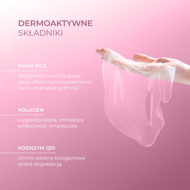 L'biotica PGA Hydro Fusion , hydrożelowa maska, 1 szt.