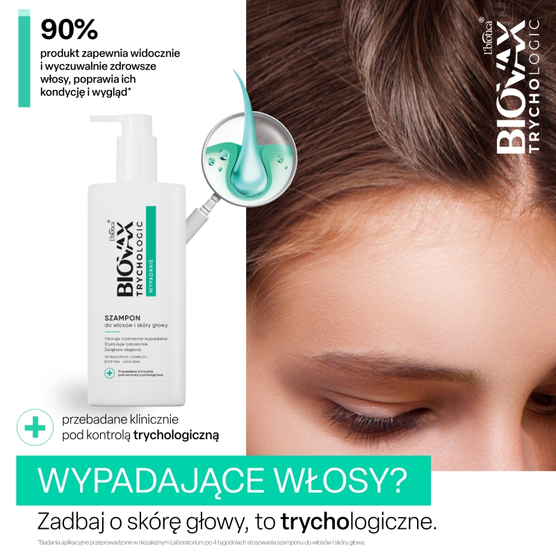 BIOVAX Trychologic Wypadanie, szampon, 200 ml