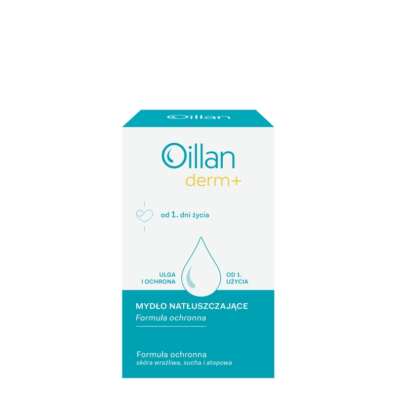 OILLAN Derm+, mydło natłuszczające, 100 g
