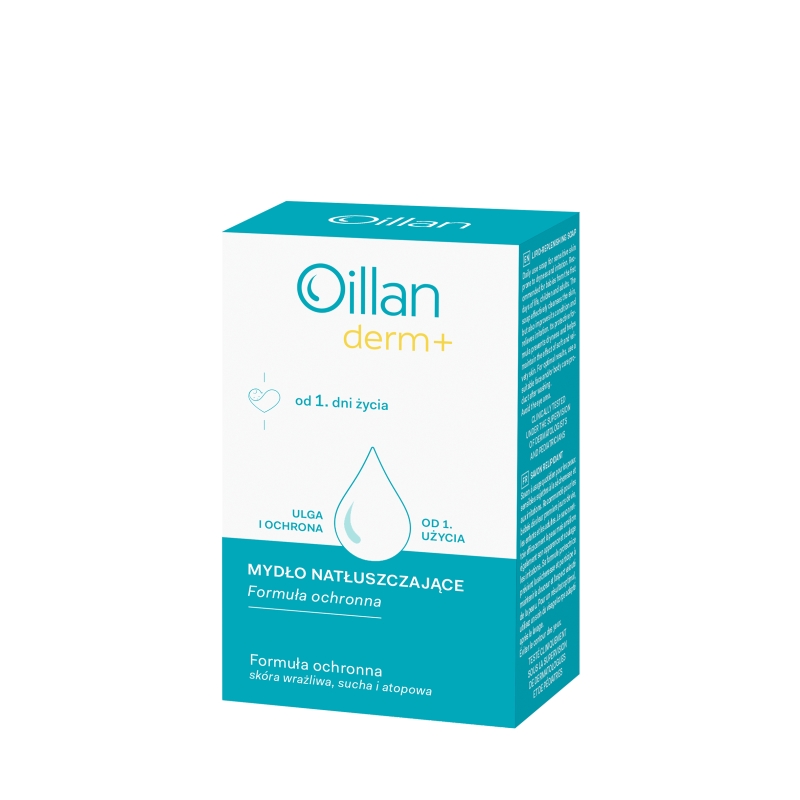 OILLAN Derm+, mydło natłuszczające, 100 g
