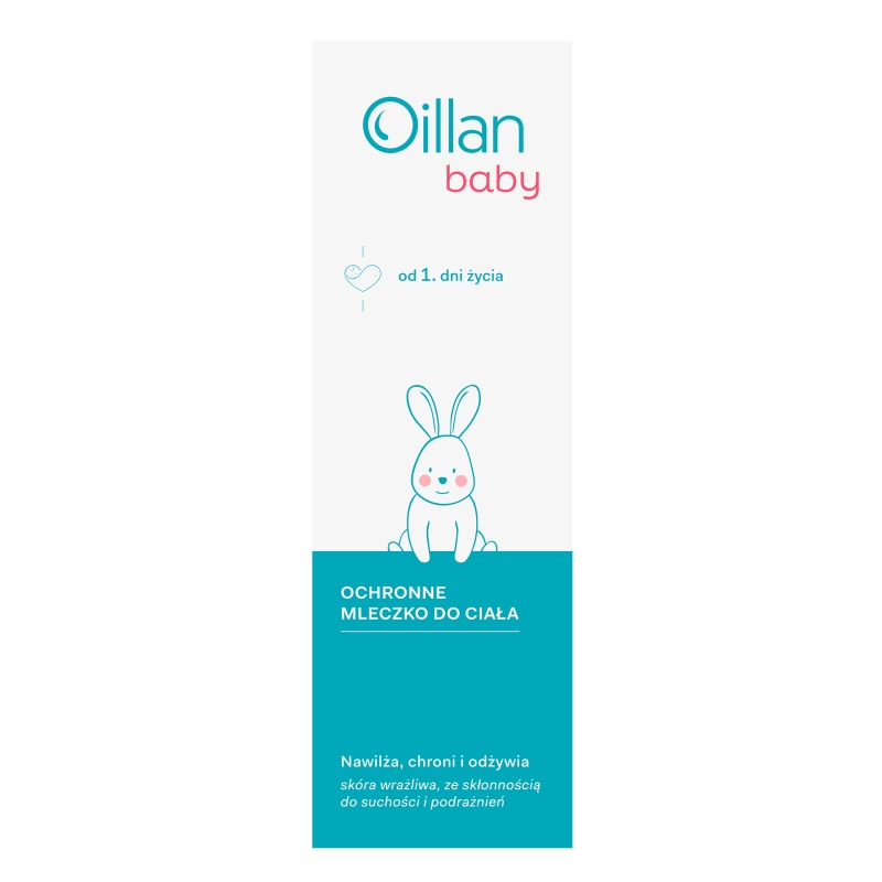 Oillan baby, mleczko ochronne do ciała, 200 ml