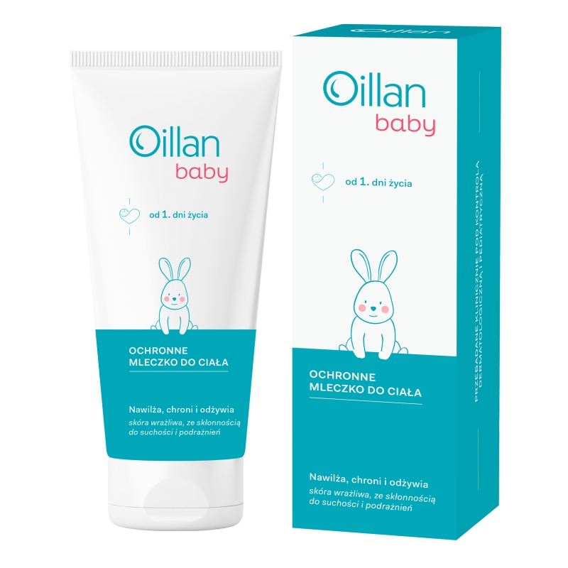 Oillan baby, mleczko ochronne do ciała, 200 ml