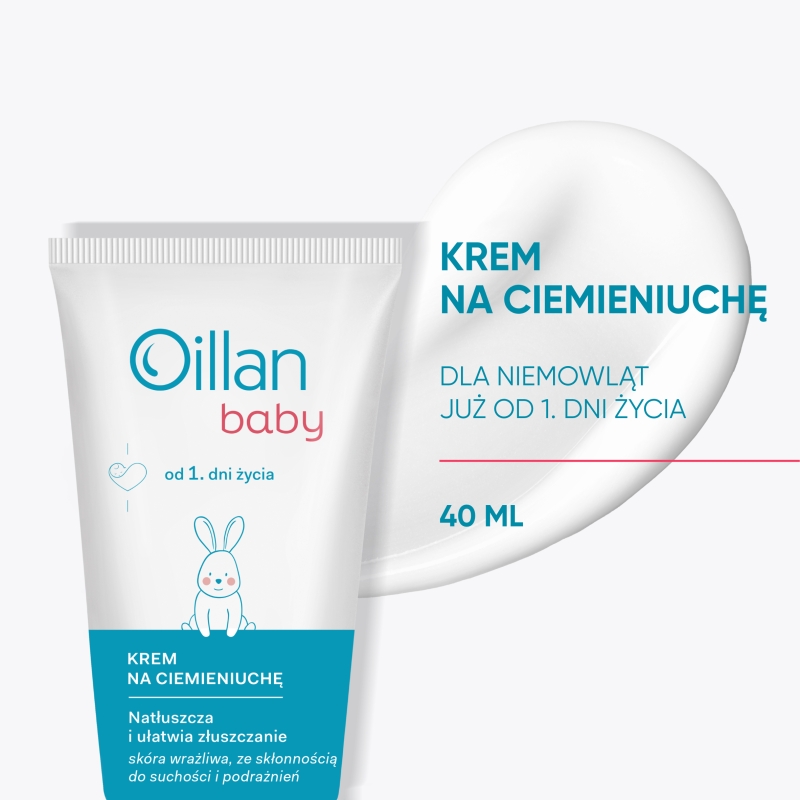 Oillan baby, krem na ciemieniuchę, 40 ml