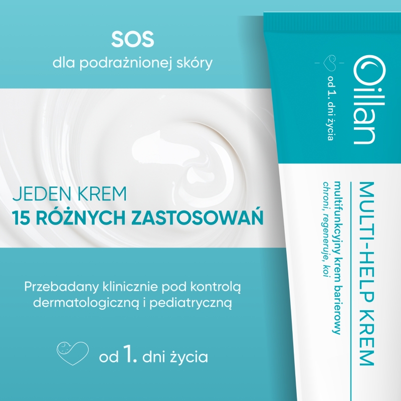 Oillan Multi-Help, krem barierowy, multifunkcyjny, 50 ml