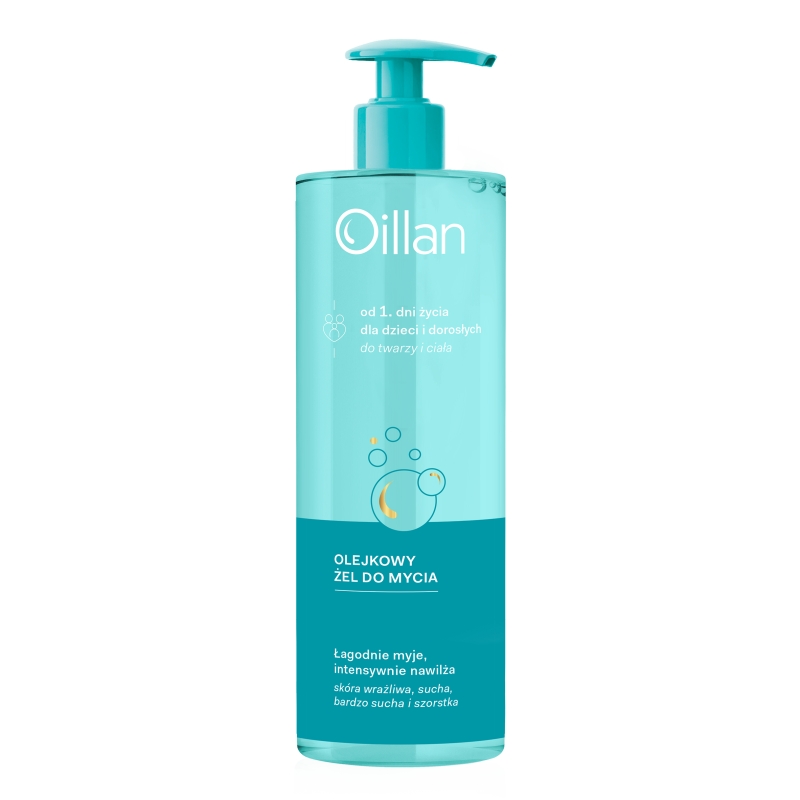 Oillan, żel myjący olejkowy, 400 ml