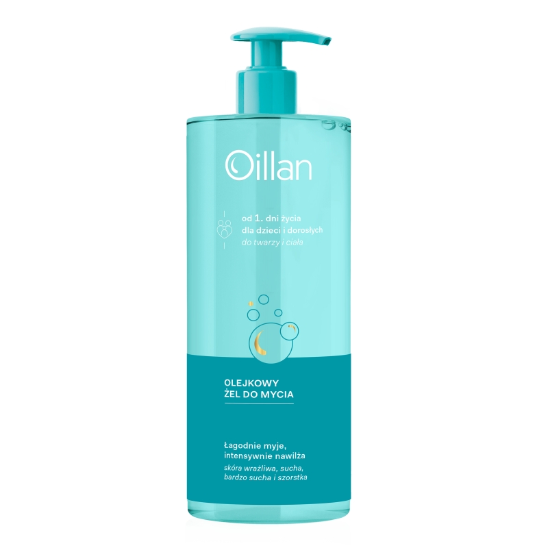 Oillan, żel myjący olejkowy, 750 ml