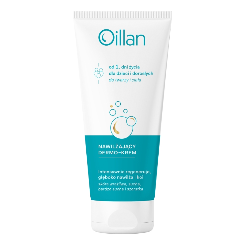 Oillan, dermo-krem nawilżający, 200 ml