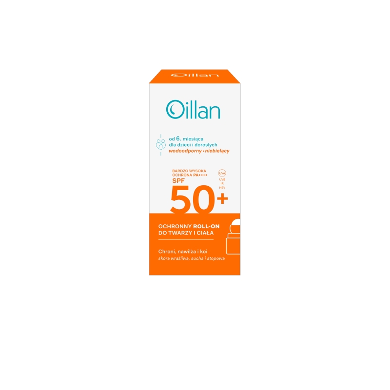 Oillan, roll-on dla dzieci, 50 ml
