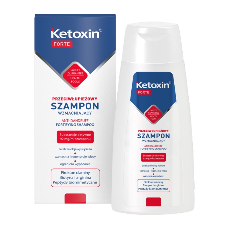 Ketoxin Forte, szampon przeciwłupieżowy, 200 ml