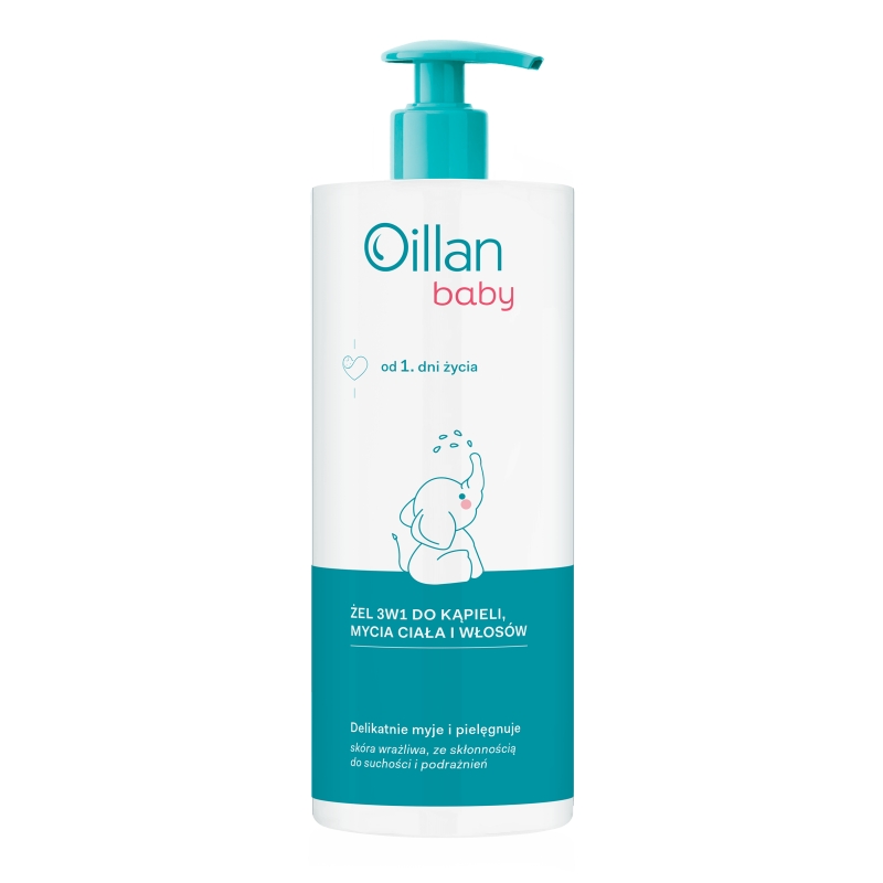 Oillan Baby żel 3w1, 750 ml