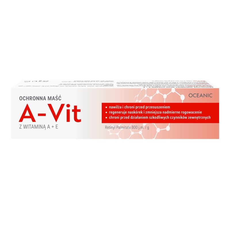 A-Vit, maść ochronna z witaminą A + E, 25 g