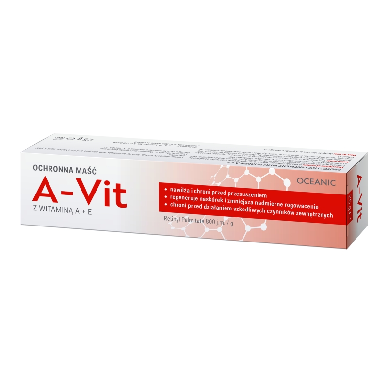 A-Vit, maść ochronna z witaminą A + E, 25 g
