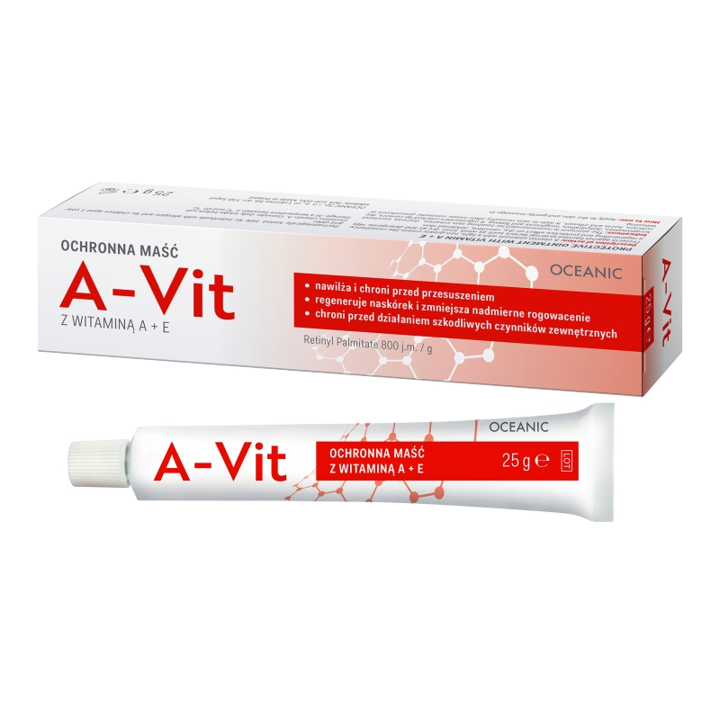 A-Vit, maść ochronna z witaminą A + E, 25 g