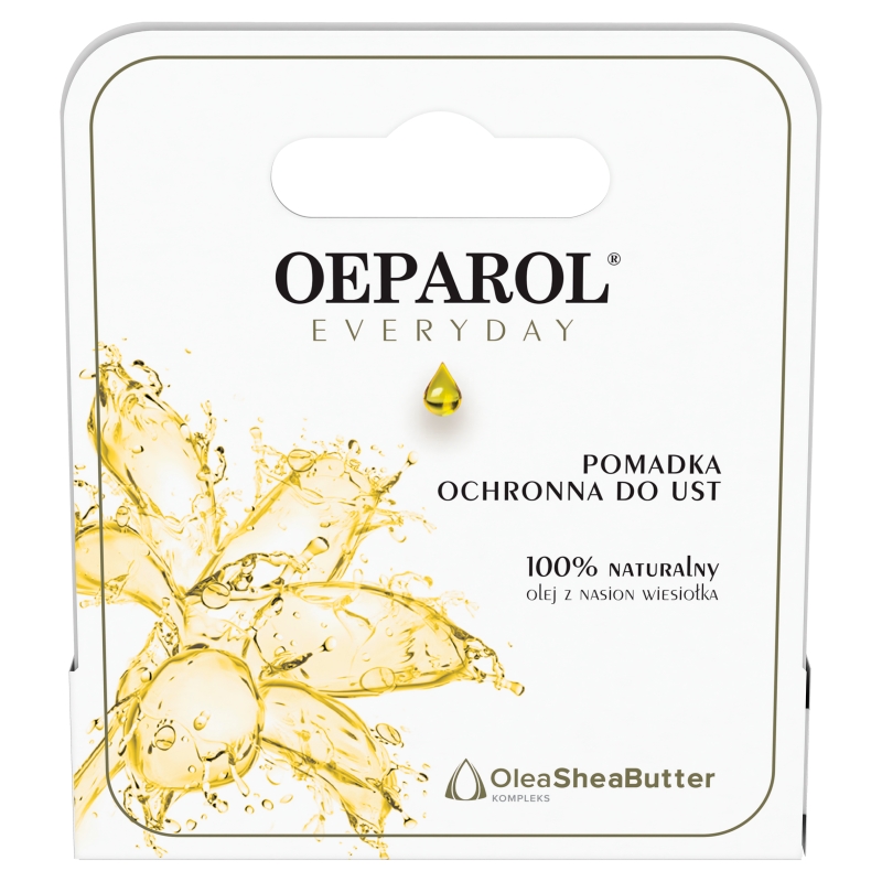 Oeparol Everyday , pomadka ochronna do ust z masłem shea, 4,8 g