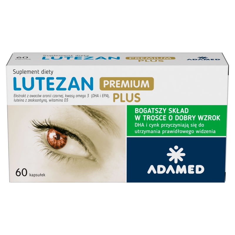 Lutezan Premium Plus, 60 kapsułek