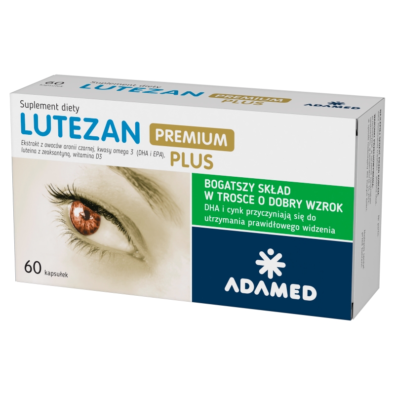 Lutezan Premium Plus, 60 kapsułek