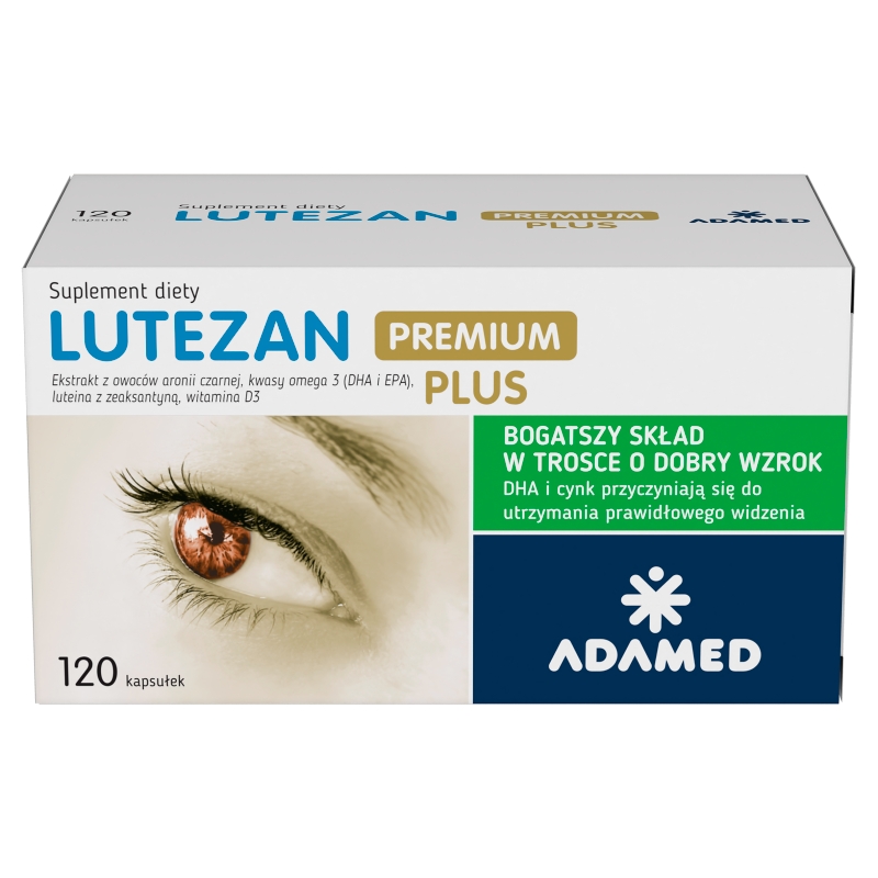 Lutezan Premium Plus, 120 kapsułek