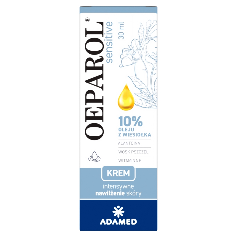 Oeparol Sensitive krem intensywnie nawilżający, 30 ml