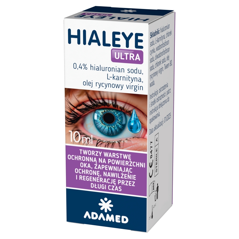 Hialeye Ultra, krople do oczu, 10 ml