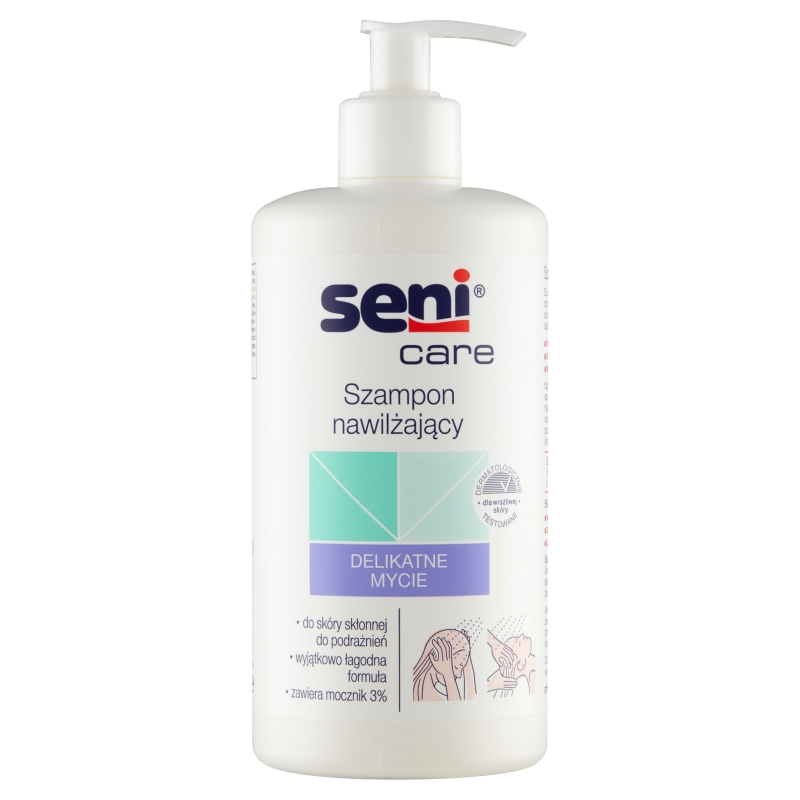 Seni Care, szampon nawilżający, 500 ml