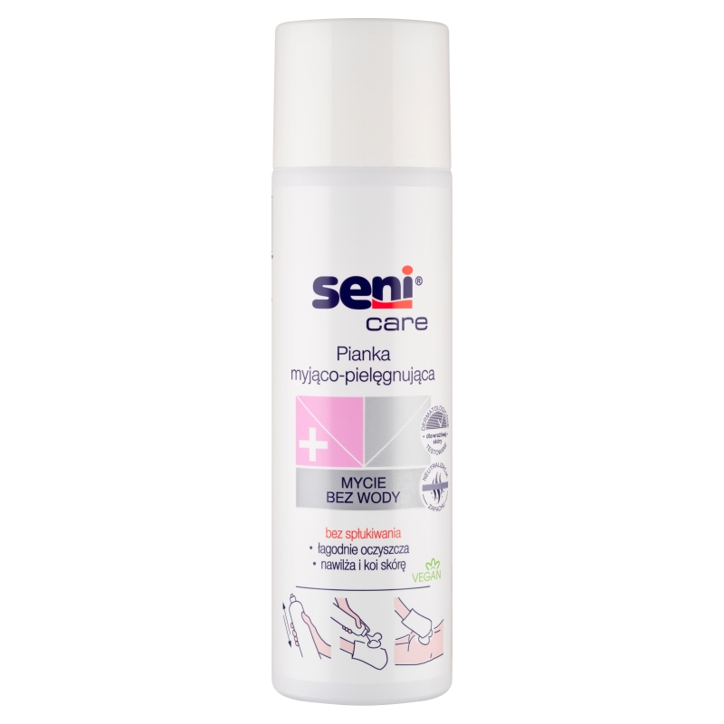 Seni Care , pianka myjąco-pielęgnująca do codziennej higieny skóry, 500 ml