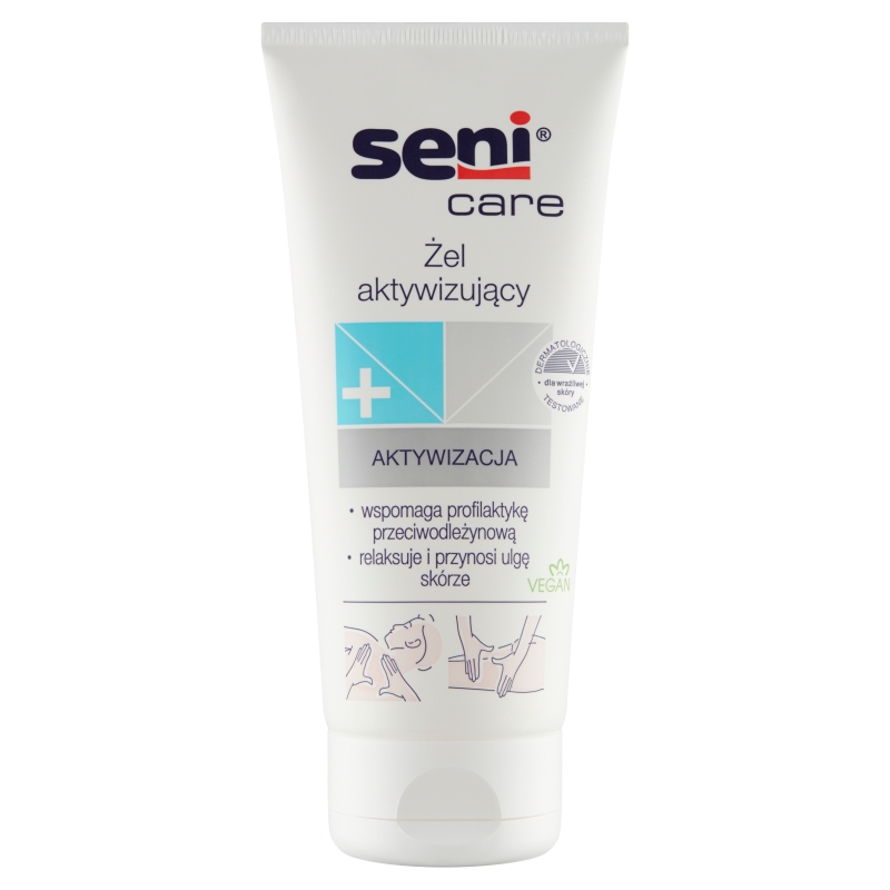 Seni Care, żel aktywizujący na odleżyny z guaraną, 200 ml