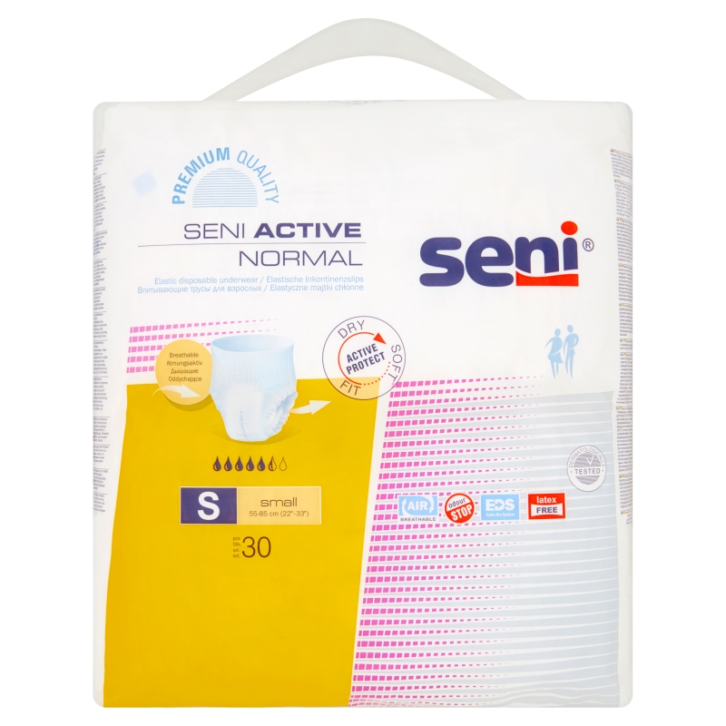 Seni Active Normal, majtki chłonne rozmiar S, 30 szt.