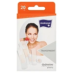 Matopat Transparent zestaw plastrów, przezroczyste, 20 szt.