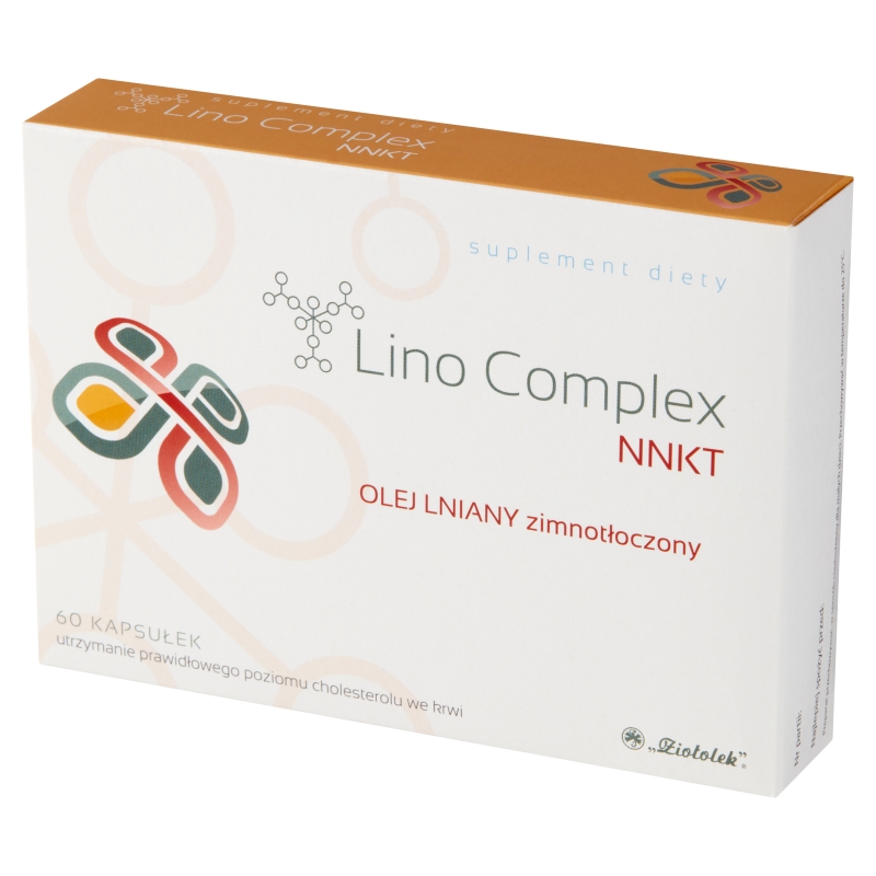 Lino Complex NNKT, kapsułki z olejem lnianym, 60 szt.