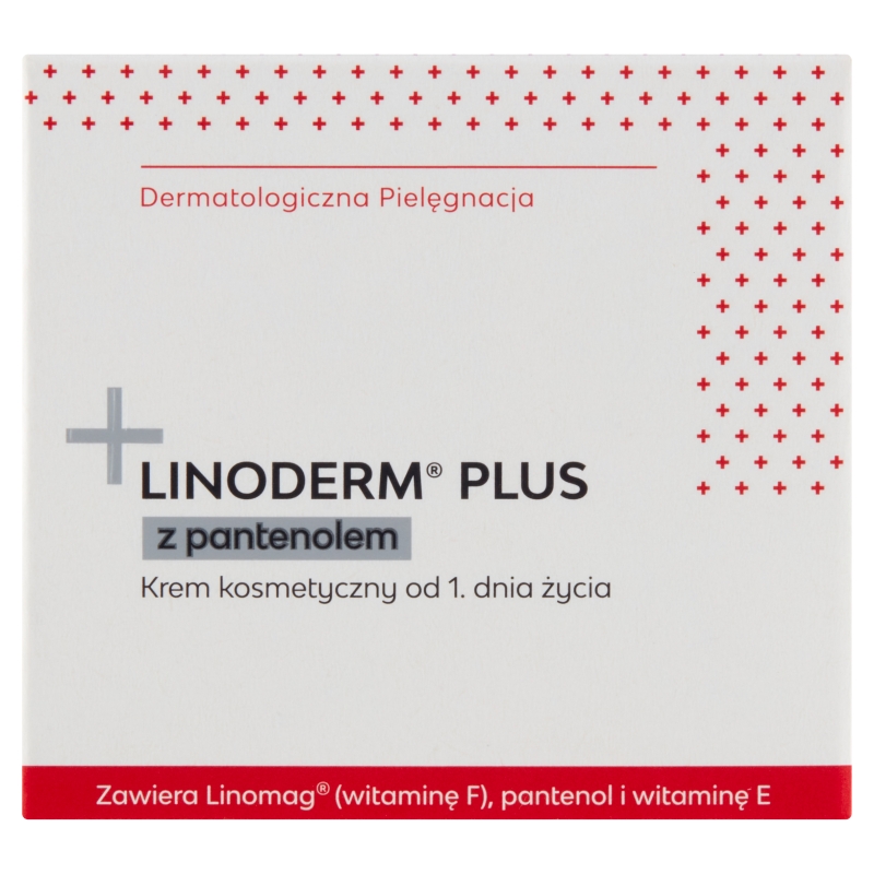 Linoderm Plus z pantenolem krem natłuszczający do skóry suchej, skłonnej do odparzeń i odleżyn, 50 ml