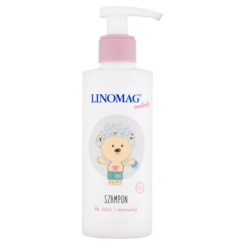 Linomag, szampon do skóry wrażliwej suchej i alergicznej dla dzieci i niemowląt, 200 ml