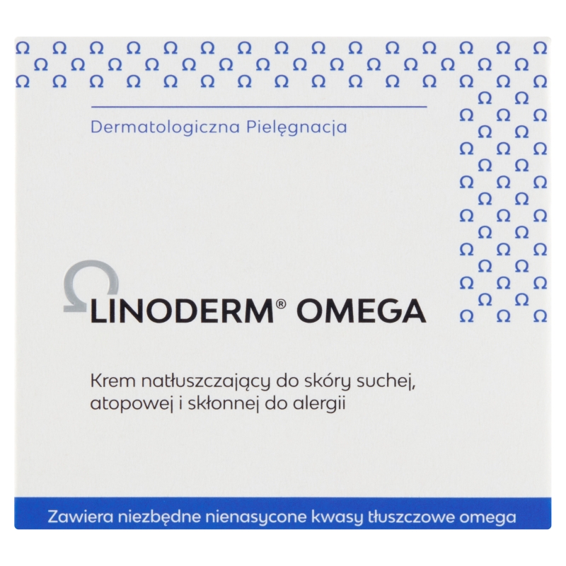 LINODERM OMEGA , krem natłuszczający do skóry atopowej, odwodnionej, skłonnej do alergii, 50 ml