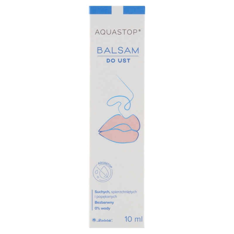 AQUASTOP, balsam do ust suchych i popękanych, 10 ml
