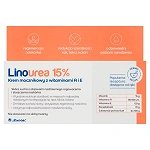 Linourea 15% krem mocznikowy z wit. A i E redukujący szorstkość rąk, łokci i kolan, 50 g
