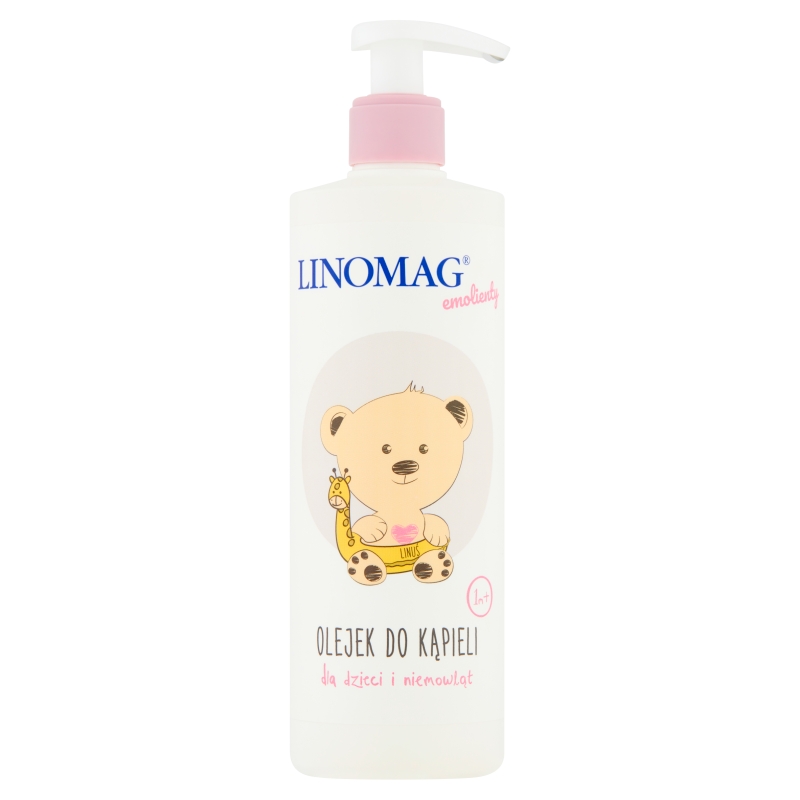 Linomag Olejek do kąpieli , dla dzieci i niemowląt, 400 ml