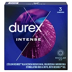 Durex Intense prezerwatywy zwiększające doznania, 3 szt.