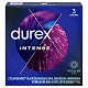 Durex Intense, prezerwatywy zwiększające doznania, 3 szt. prezerwatywy zwiększające doznania, 3 szt.