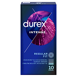 Durex Intense prezerwatywy nielateksowe pokryte lubrykantem, 10 szt.