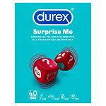Durex Surprise prezerwatywy, 40 szt.