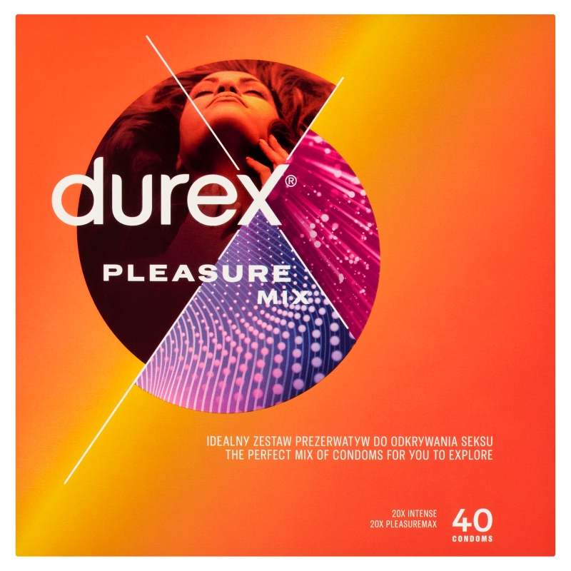 DUREX Pleasure Mix, 40 sztuk