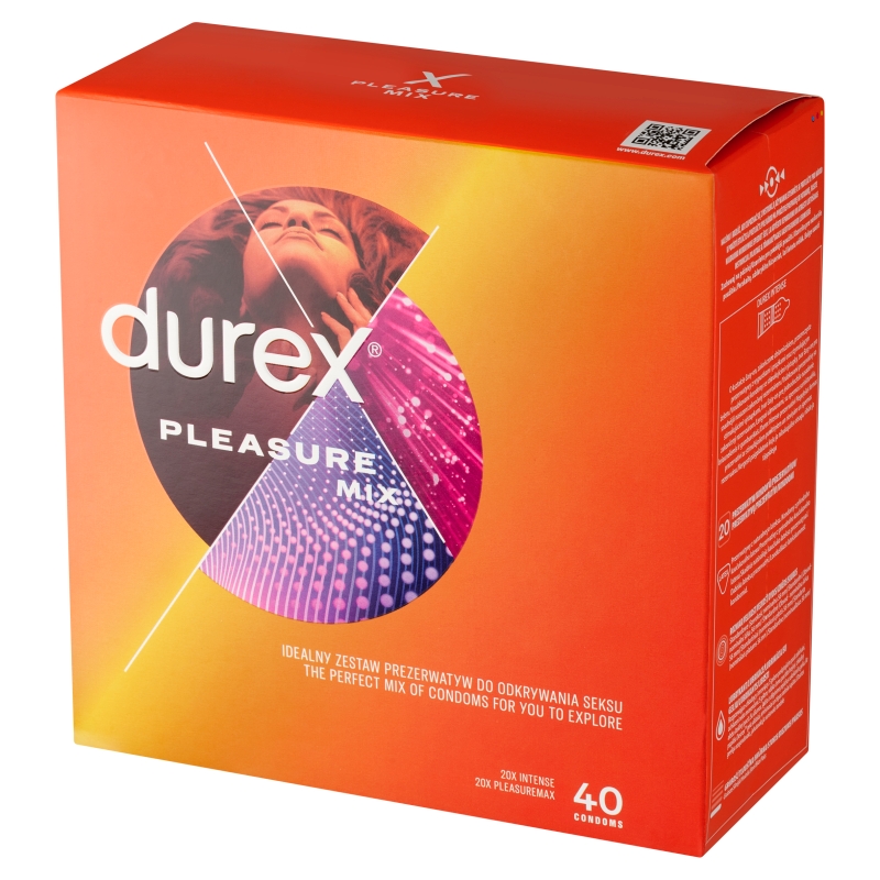 DUREX Pleasure Mix, 40 sztuk