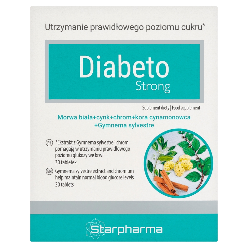 DiabetoStrong, 30 tabletek